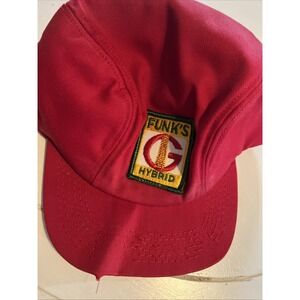 Vtg Funk's Hybrid Hat Ear Flap K Brand Made in the USA  7 1/4 ** Damaged Bill**